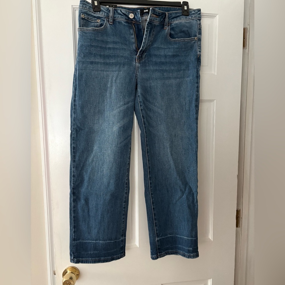 Women's Blue Cropped Jeans